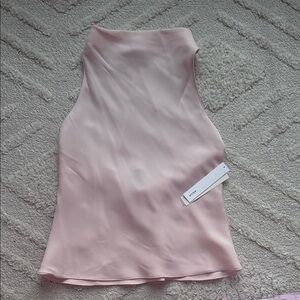 Elegant Pink Sleeveless Top